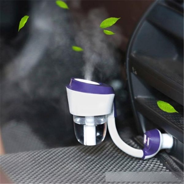

selling nanum dual usb air washer purifier diffusor mini essential oil aroma diffuser car humidifier with aroma diffuser