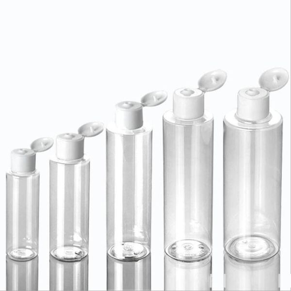 

plastic cosmetic bottles containers 100-250ml lotion toner essence transparent bottle packing bottles makeup storage jars 0203pack