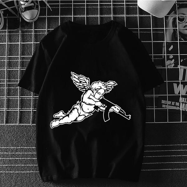 

angel мученика популярные футболки смешные печати рубашка смешные tshirt мужской или женский