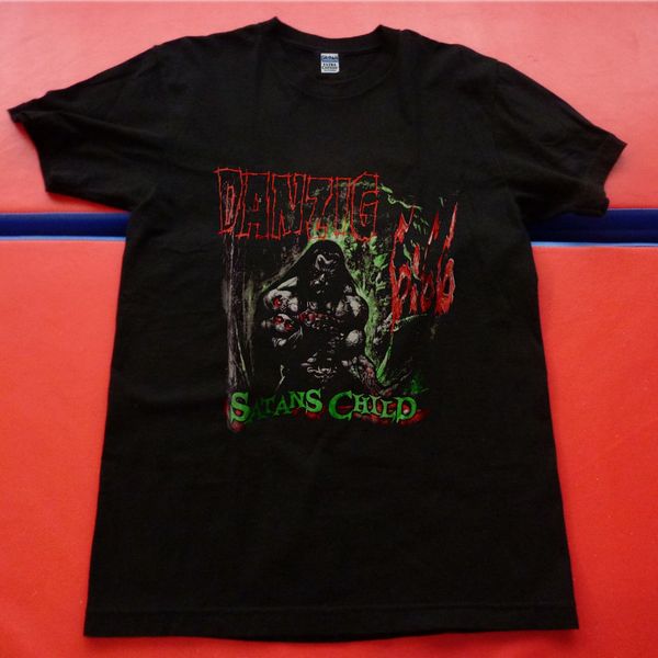 

данциг тенниска vtg 90s satans детский heavy metal hard rock misfits reprint s-xxl