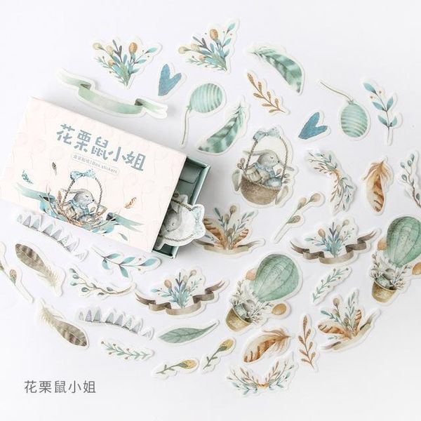 

case diy стик альбом выдвижного ящика скрапбукинга 40шт diary бурундуки канцелярские роза deer декоративное журнал lable наклейки пуля kjjlt