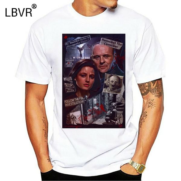

the silence of the lambs movie poster oversize t-shirt harajuku tshirt hardcore t-shirt horror tshirts jlvlty