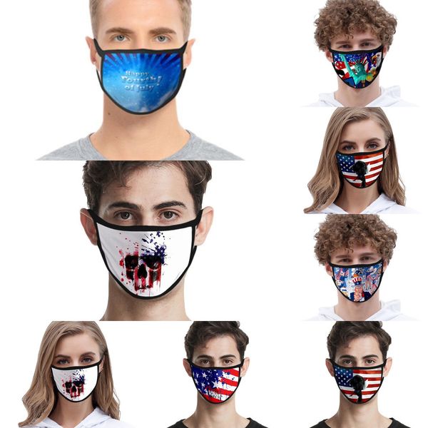 

mask layer print face foral double dustproof anti-uv designer masks fashion women men mout hrhk