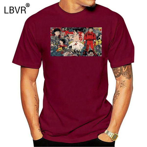 

akira kaneda japan anime black t-shirt