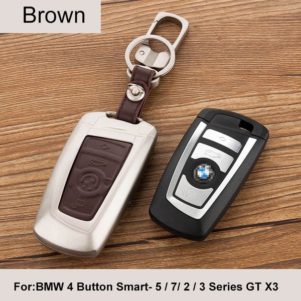 

zinc alloy key shell cover case for bmw 5/7/2/3 series gt x3 key set bag