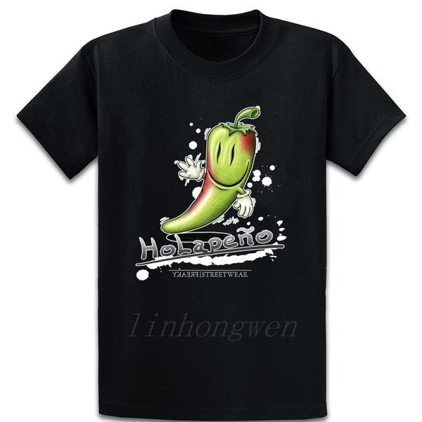 

holapeno t shirt spring autumn solid color size s-5xl standard cute cotton funny casual character shirt