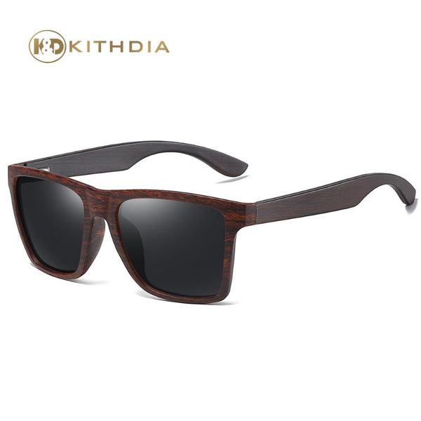 

sunglasses kithdia wood men women polarized rivet square sun glasses brand designer real temple vintage, White;black