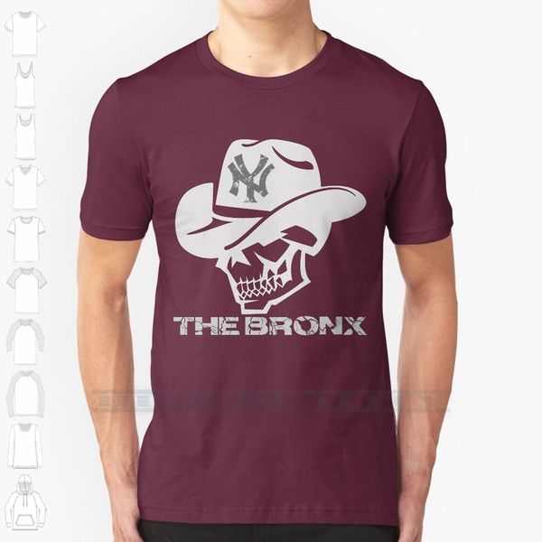 

бронкс череп - ny нью-йорк на заказ дизайн печать мужчины женщины хлопок new cool tee майка большой размер 6xl бронксе