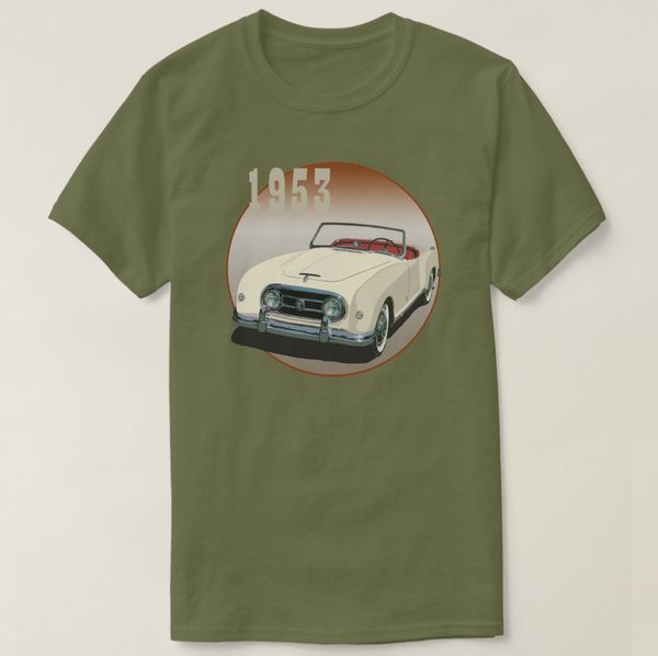 

2019 printed men t shirt cotton short sleeve 1953 nash healey shirt women tshirt