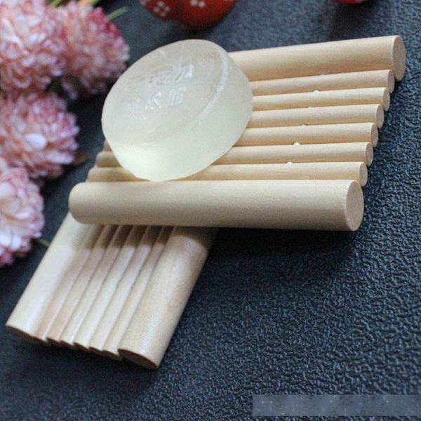 

selling creative natural wooden soap dishes soap tray holder storage bath shower plate racks bathroom accessories