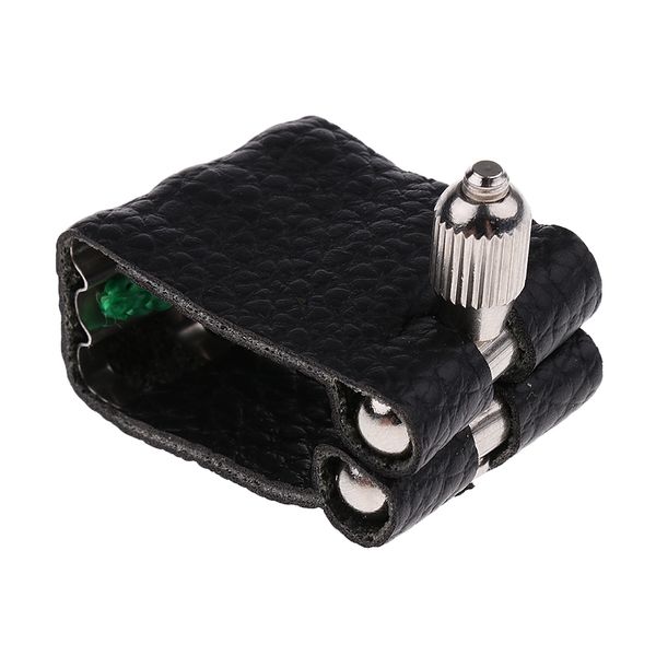 

pu leather alto eb saxophone ligature for saxophone sax mouthpiece parts