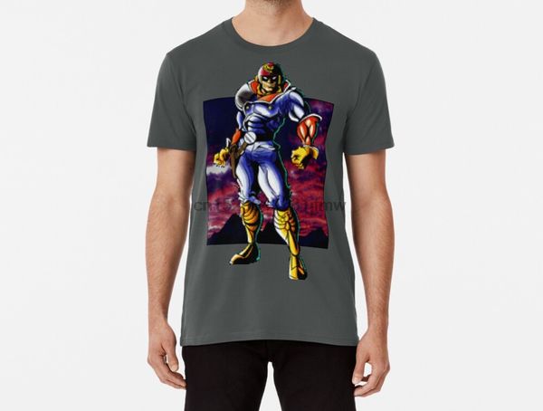 

men funy t-shirt f zero x captain falcon tshirs women t shirt