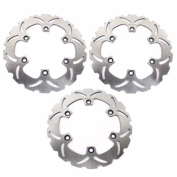 

bikingboy front rear brake discs rotors disks for gpz 600 r 1984-1990 zx 600 1988-1990 fx 400 r zx400e 1986-1988