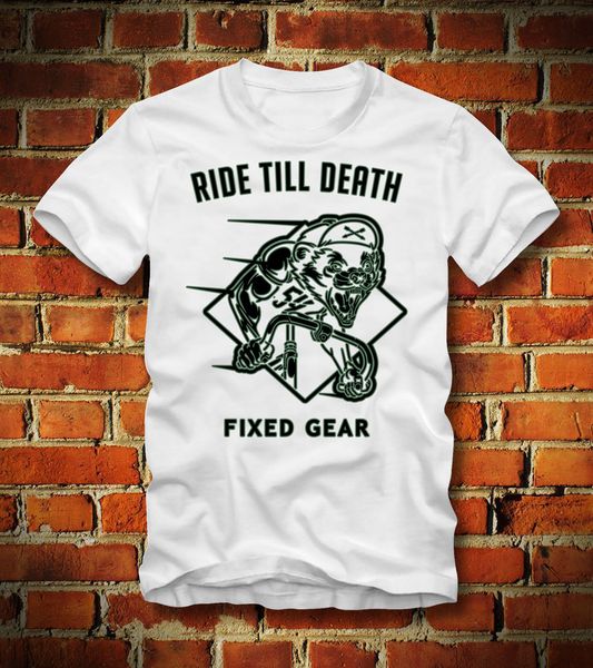 

t shirt неубирающимся fixie велосипед fahrrad rennrad mountainbike trikotcartoon тенниски люди unisex новый способ тенниски бесплатной доста