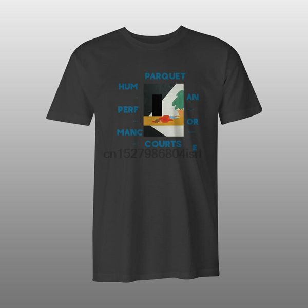 

parquet courts human performance tees mens black t-shirt size s-xxxl