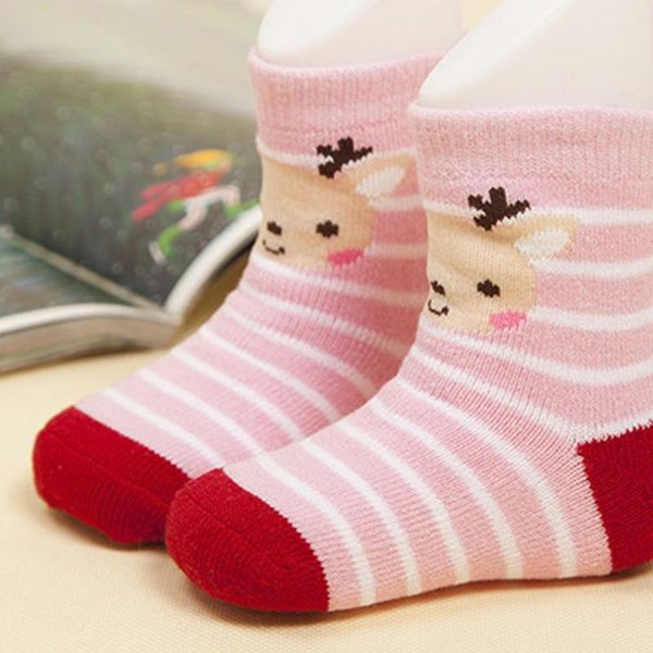 

fashion children cartoon christmas socks casual baby socks
