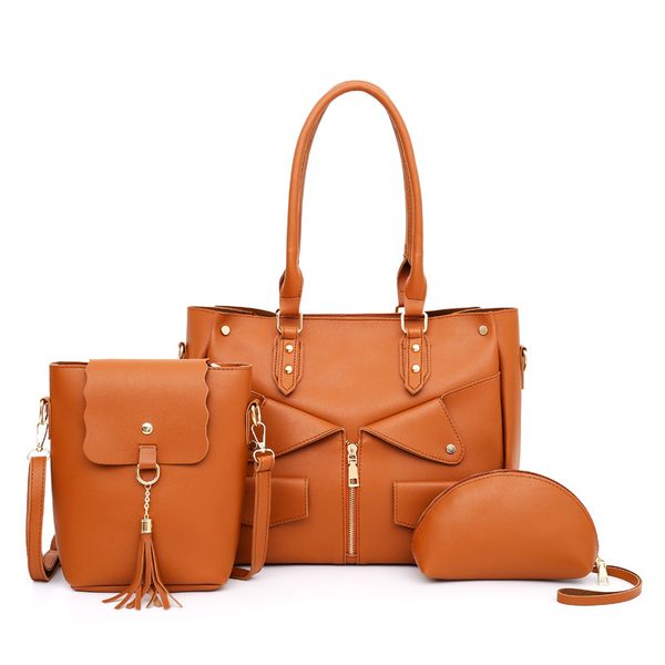 

new fashion stitching women's handbag women's handbag