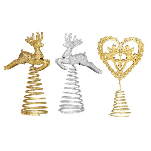 

3pcs christmas tree star beautiful decorative durable cute decor for tree party christmas