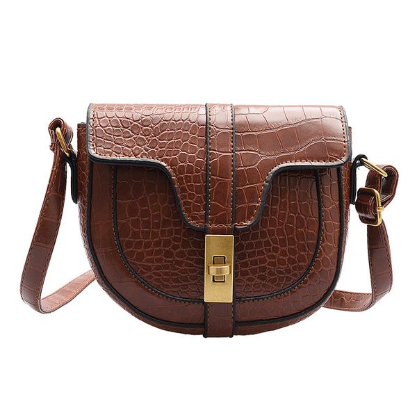 

alligator pu leather women shoulder bags crocodile pattern fashion hasp crossbody bags solid color shopping purse flap