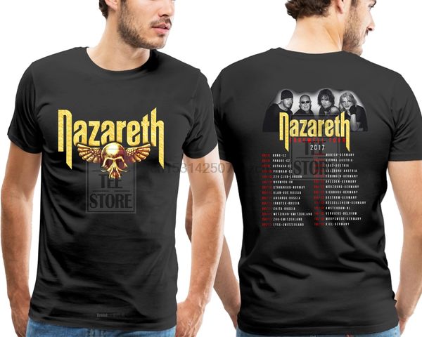 

new nazareth farewell tour 2020 t shirt men's black size s to 4xl