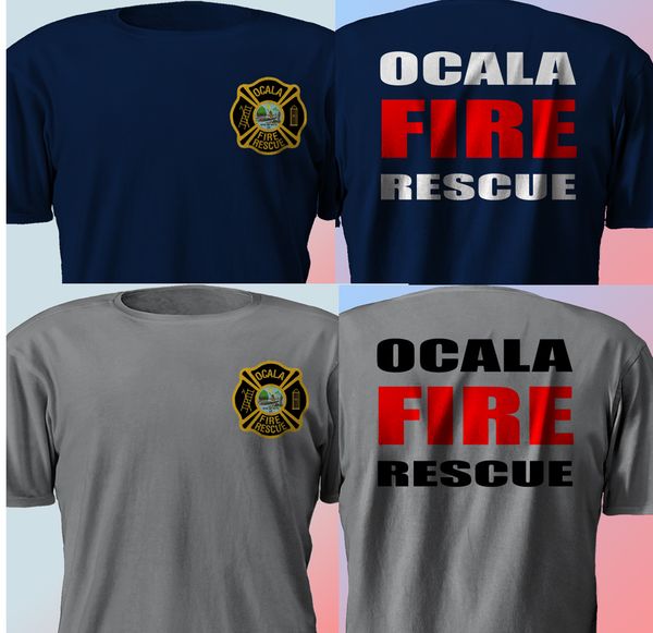 

новый ocala florida отдел пожарной охраны пожарный тенниска 2020 горячая продажа новых людей тенниски новых людей тенниски марка одежды