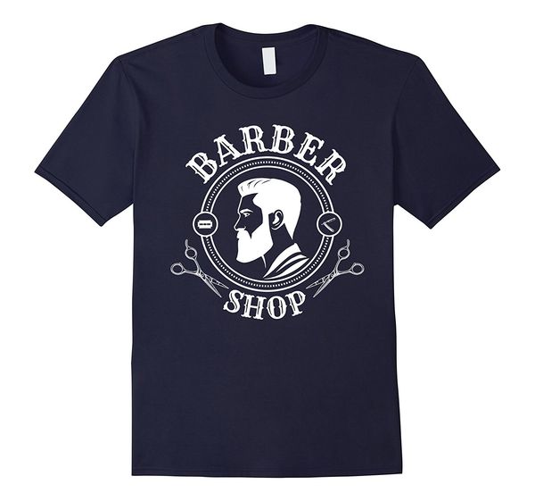 

2019 fashion summer style retro barber shop t-shirt | barber t-shirt for men tee shirt
