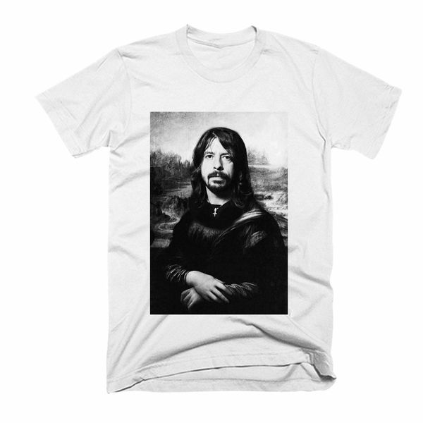 

новый дэйв грол monalisa мужские женские сша размер t-shirt s m l xl 2xl xxxl zm1 summer tee shirt