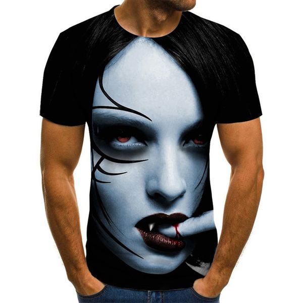

mens horror 3d zombie print rock for man 3d print shirts hippie anime graphic men clothing