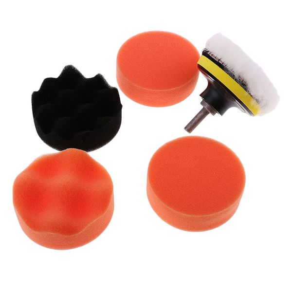 

3'' car paint care polisher buffing polishing foam pad drill adapter