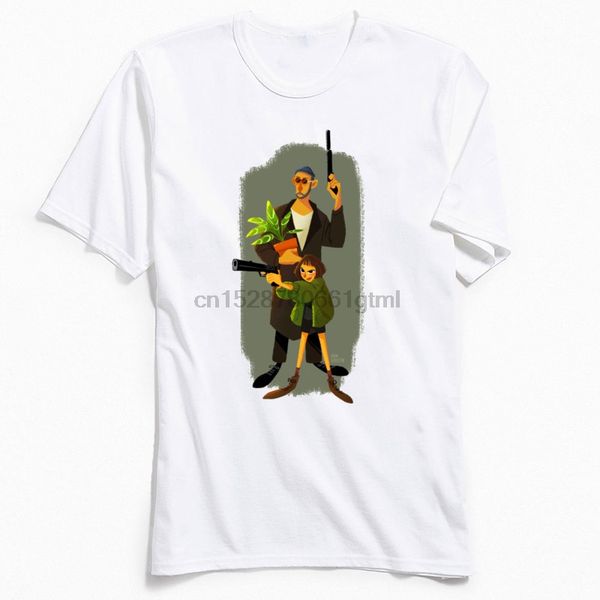 

swag men tees leon and mathilda t-shirts 100% cotton tshirt hip hop streetwear leon the professional killer life clothing