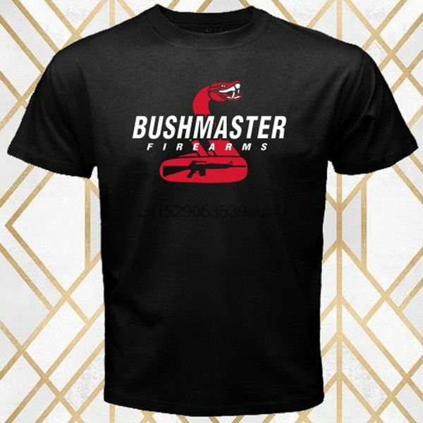 

bushmaster firearms famous firearms company men black t-shirt size s - 3xl tee shirt