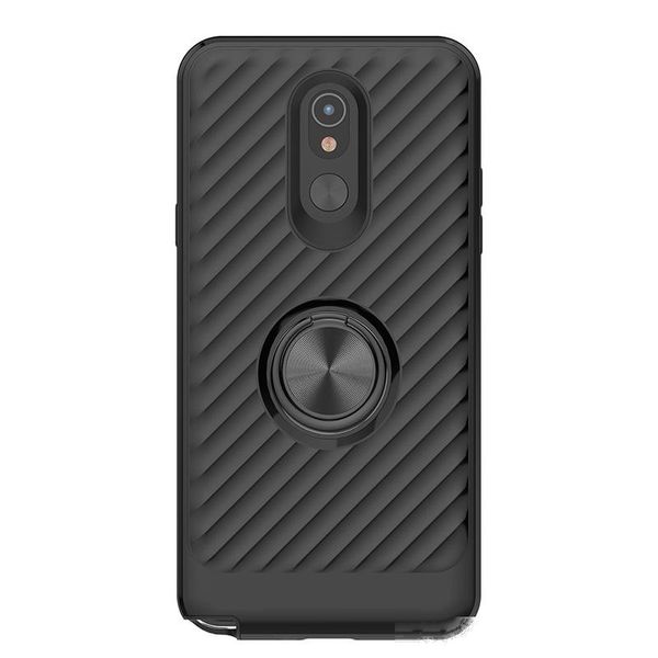 

2 in 1 hybrid armor ring phone case for lg aristo 5 plus moto g stylus tpu pc anti-fall back cover oppg bag