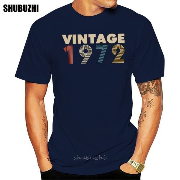 

47th birthday gift vintage 1972 shirt for women men classic gift ideas t shirt popular tagless tee shirt
