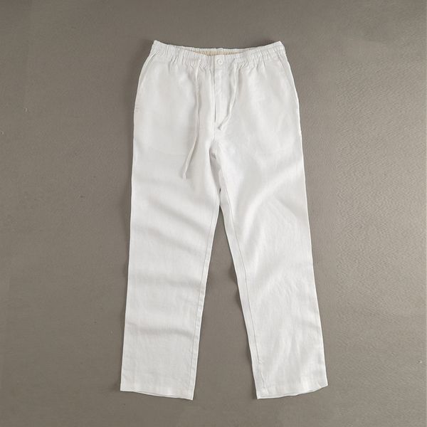 

autumn men's linen mid-waist loose 060 autumn men's linen mid-waist loose casual pants casual pants 060 qazjl, Blue