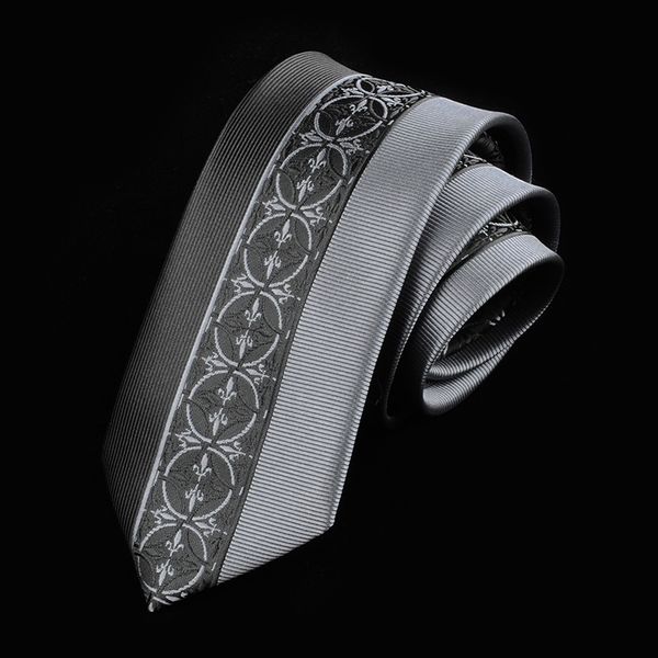 

collar rope vintage 6cm tie men's gem bow tie fashion ties for men necklace accessories wedding necktie, Black;gray