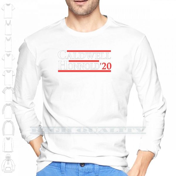 

caldwell honnold 2020 custom design print for men women cotton new cool tee t shirt big size 6xl climbing climb