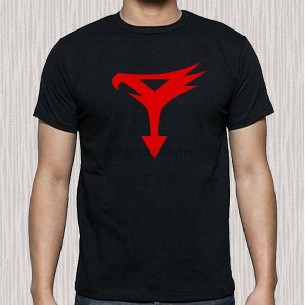

gatchaman chest famous cartoon anime logo men black t-shirt size s to 3xl