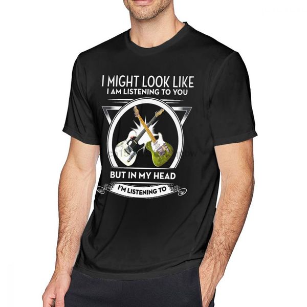 

status quo t shirt i might look like i m listening to you status quo t-shirt short sleeves oversized tee shirt man cute tshirt