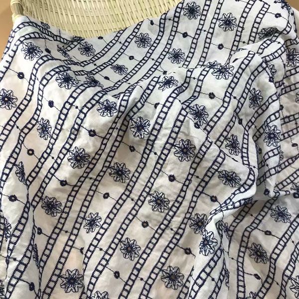 

ribbon latest voile lace in switzerland african fabric embroidery cotton nigerian df04, Pink;blue