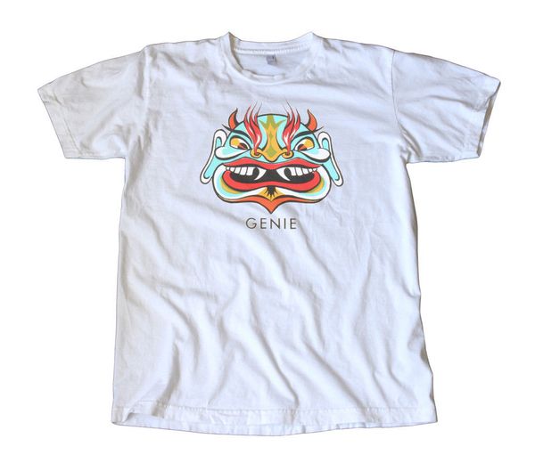 

impko genie decal t-shirt - rod, gasser