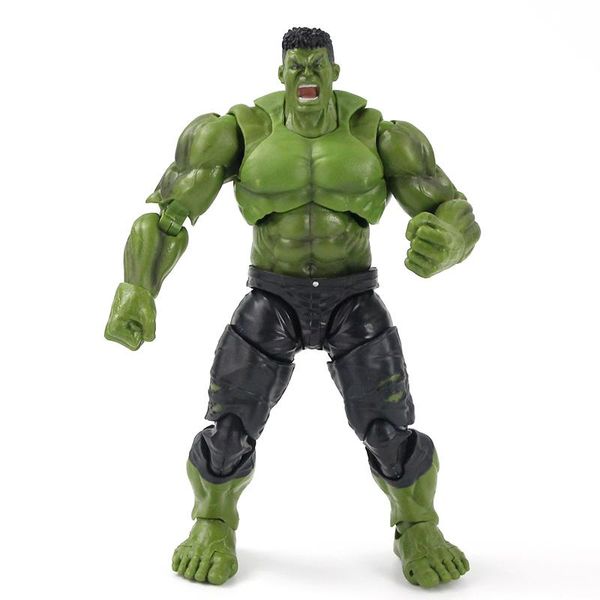 

21 cm new 2019 avengers infinity war hulk bruce banner pvc action figure collectible model toys