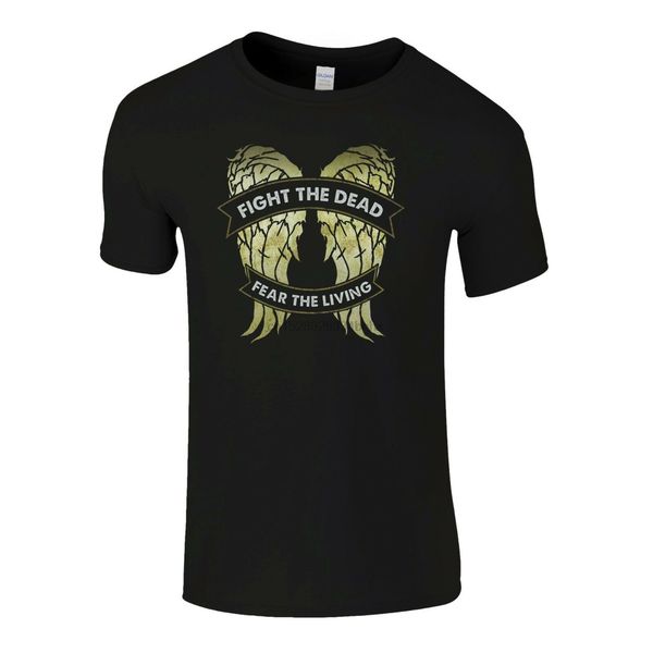 

horror dead zombies walking death wing daryl dixon men mens t shirt tee