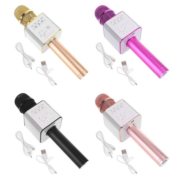 

wireless microphone handheld cellphone party karaoke player bluetooth speaker