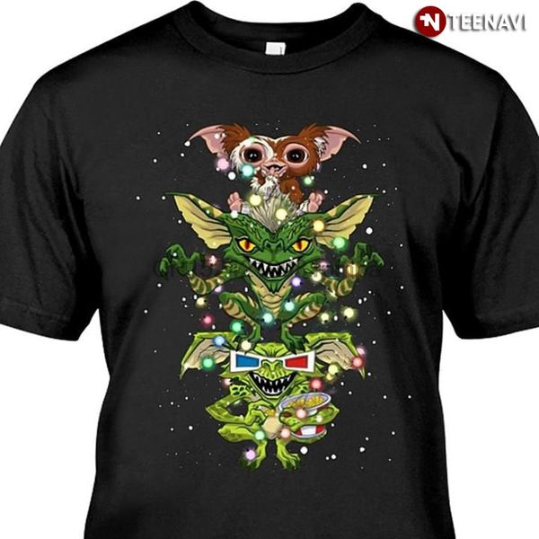 

men t shirt evil gremlins gizmo christmas women tshirts