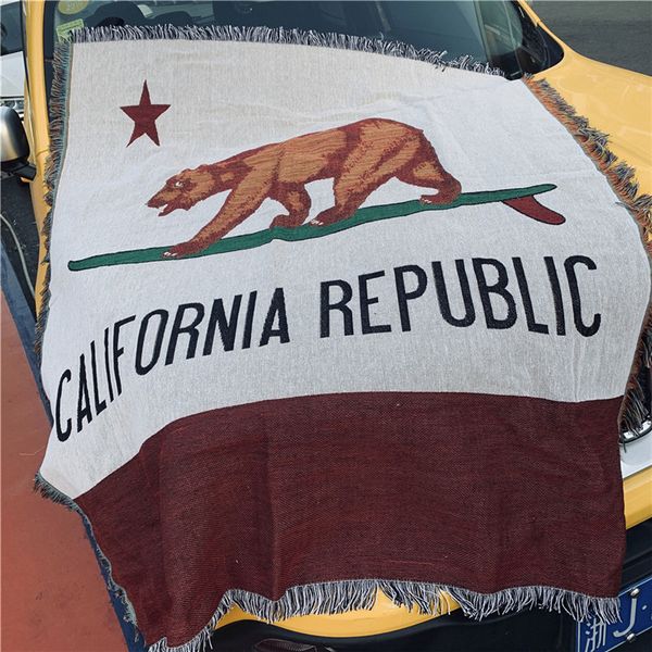 

blankets american throw blanket multifunction california sofa covers cobertor tassel dust cover air conditioning koc for beds