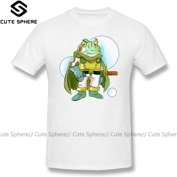

chrono trigger t shirt frog glenn t-shirt short sleeves graphic tee shirt 100 cotton funny fashion male plus size tshirt