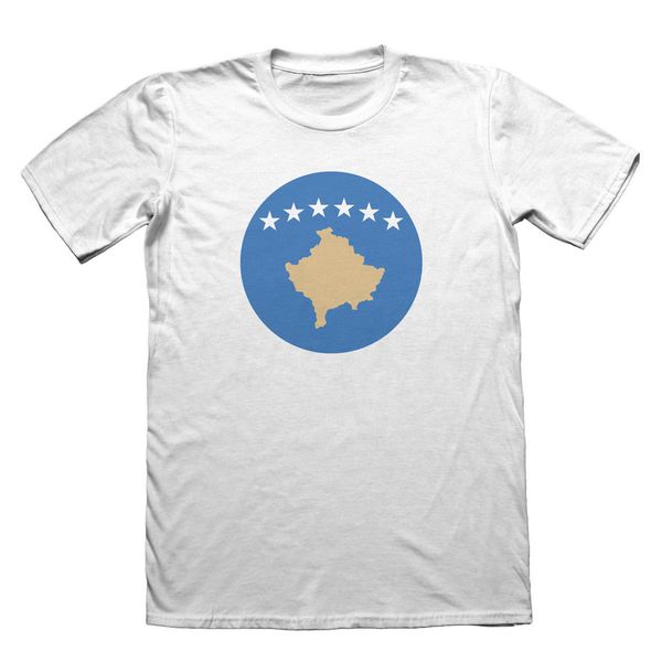 

2020 summer fashion kosovo flag t-shirt - men's fathers day christmas #9043 tee shirt