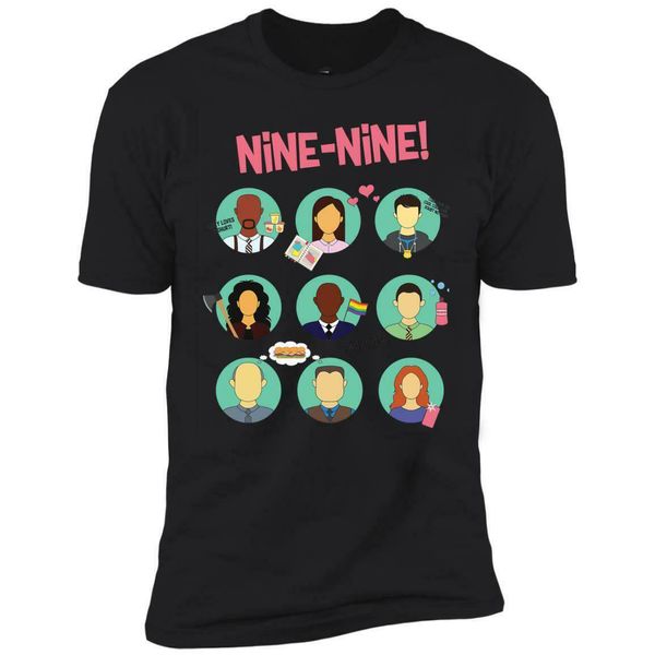 

new brooklyn nine-nine squad t shirt men women s-2xl-3xl tee shirt summer style casual wear