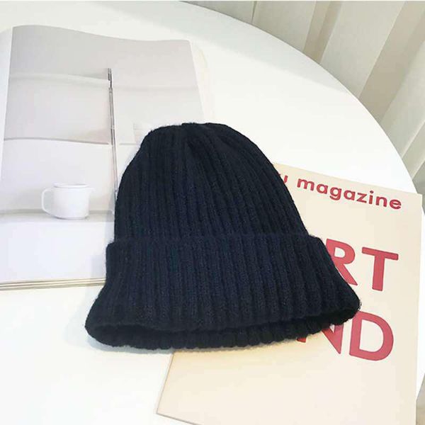

woolen hat couple women tide knit hat european and american fashion men autumn and winter