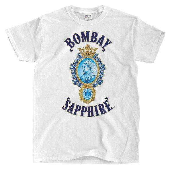 

bombay sapphire gin white t-shirt - ships fast